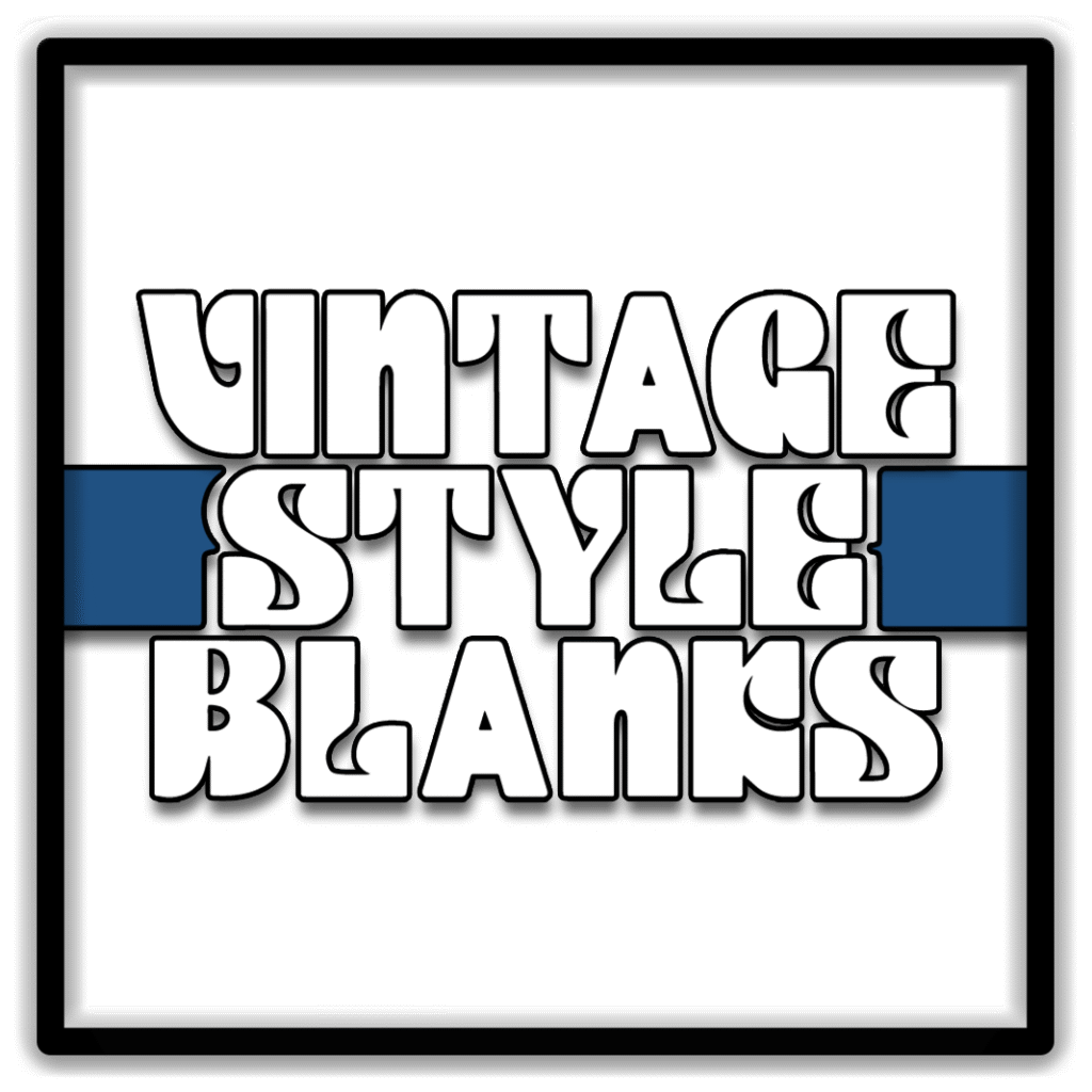 Vintage Style Blanks Category